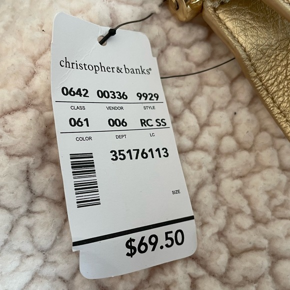 *NWT* Christopher & Banks slouchy hobo bag - Picture 8 of 9